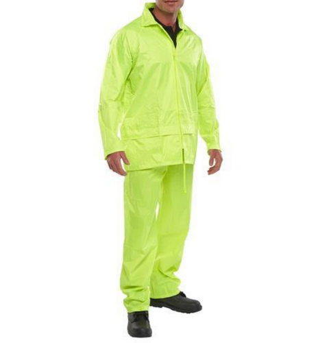 Yellow Waterproof Jacket & Trouser Set - Azured - Waterproof Clothing - Lapwing UK