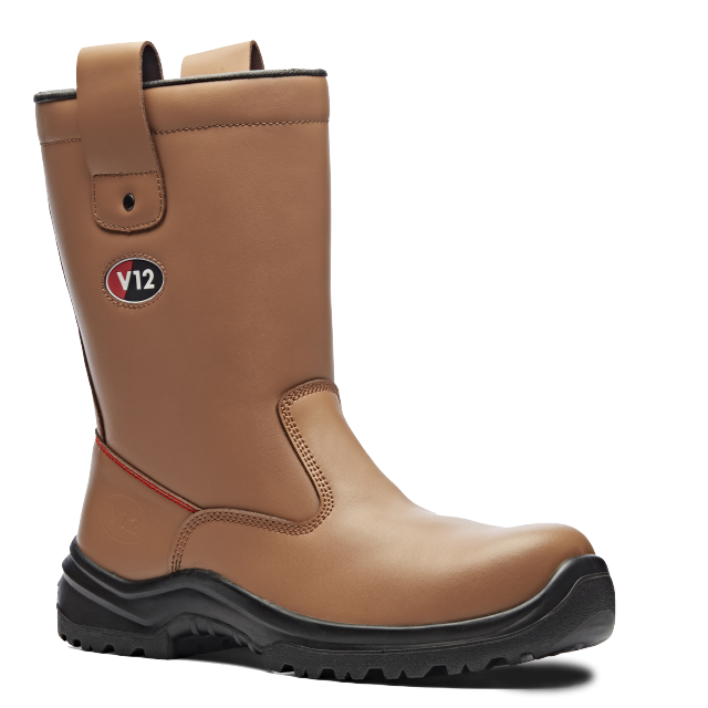V12 Polar Rigger Boots - Azured - Safety Footwear - Lapwing UK