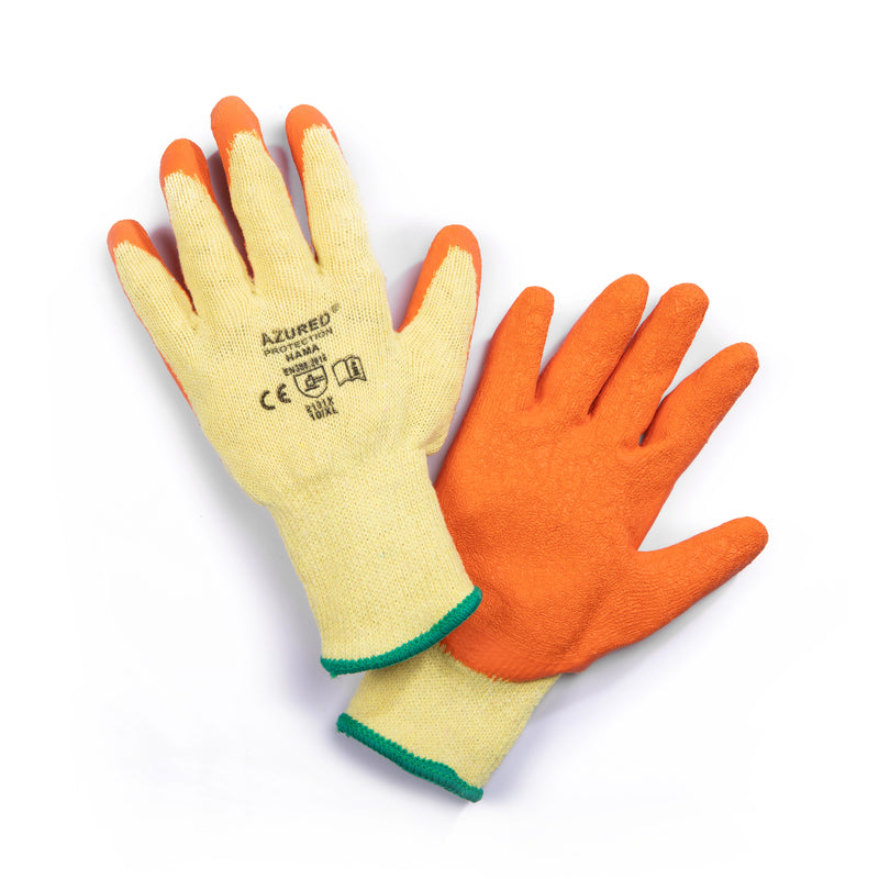 Latex Coated Economy Gripper Gloves - Azured - Hand Protection - Lapwing UK