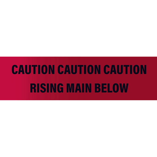 Underground Warning Tape - Rising Main Below - Lapwing UK - Tapes - Lapwing UK