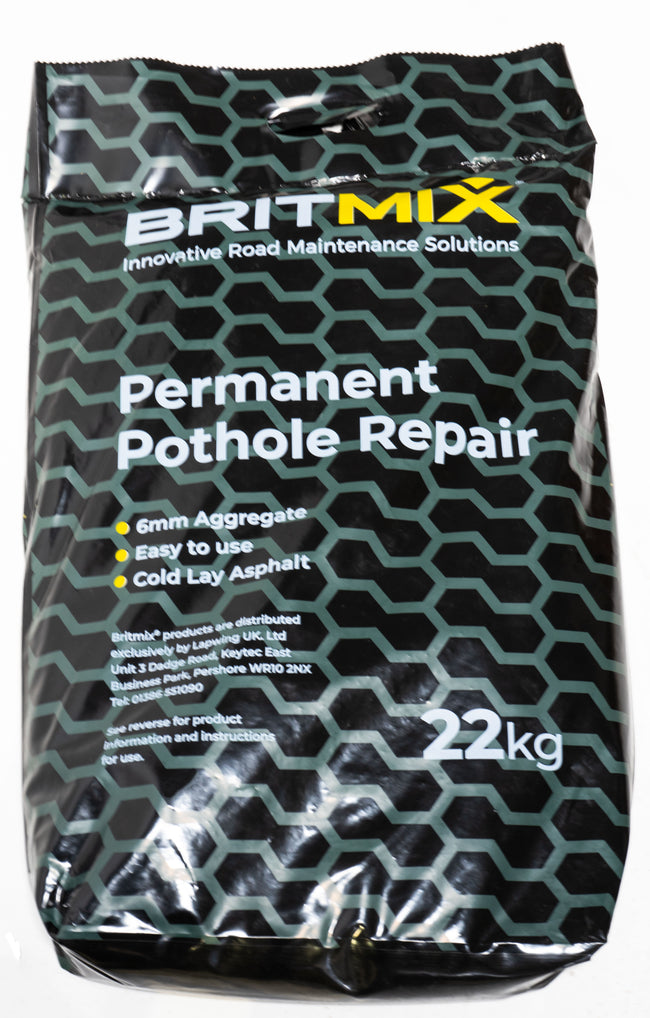 Britmix 6mm Permanent Pothole Repair Mix - BritMix - Highway Maintenance - Lapwing UK