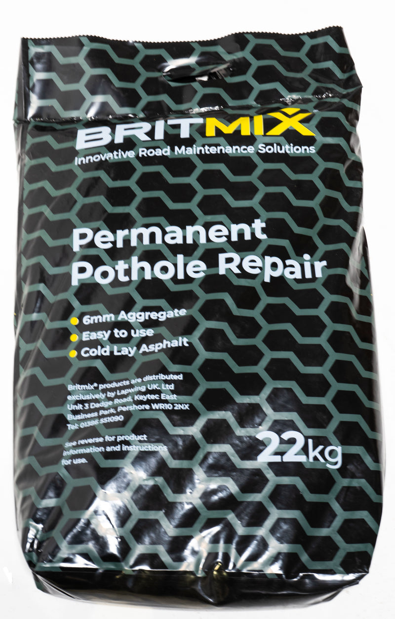 Britmix 6mm Permanent Pothole Repair Mix - Introductory Offer! - BritMix - Highway Maintenance - Lapwing UK