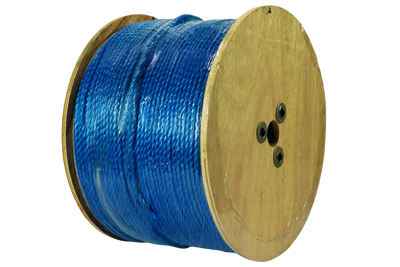 Drummed Coil Virgin Blue Rope 500m - LapwingUK - Materials Handling - Lapwing UK