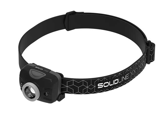 100 Lumens Solidline LED Head Torch - Orbit - Site Electrical - Lapwing UK