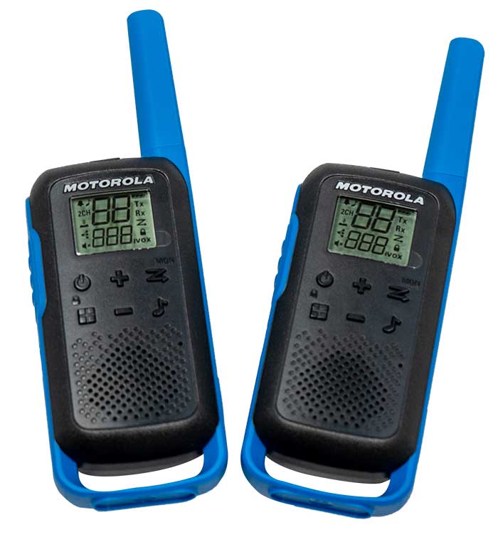 Motorola Twinpack TLKR T62 Walkie Talkie Radio - Orbit - Site Electrical - Lapwing UK