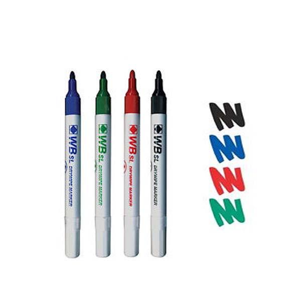 Assorted Whiteboard Marker Pens (Pack of 4) - Orbit - Canteen & Office - Lapwing UK