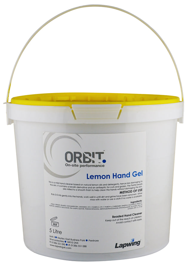 Orbit Lemon Hand Gel - Orbit - Hand Cleaners - Lapwing UK