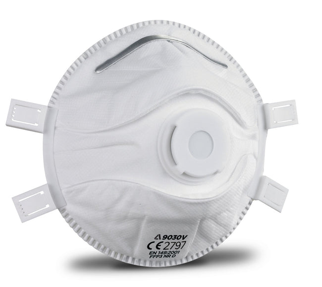 FFP3V Mask 9030V Alpha Solway - Azured - Respiratory protection - Lapwing UK