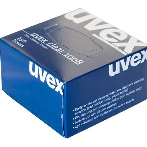 Uvex Cleaning Tissues - Azured - Eye Protection - Lapwing UK
