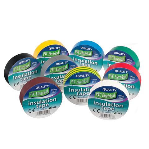 Electrical Insulation Tape (VARIOUS COLOURS) - Orbit - Tapes - Lapwing UK