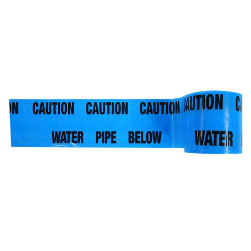 Underground Warning Tape - Water Pipe Below - Orbit - Tapes - Lapwing UK