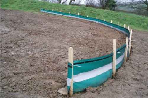 Green Silt Fence Netting - Lapwing UK -  - Lapwing UK