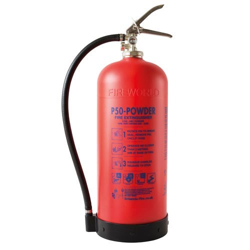 Powder P50 Fire Extinguisher 9KG - Lapwing UK -  - Lapwing UK