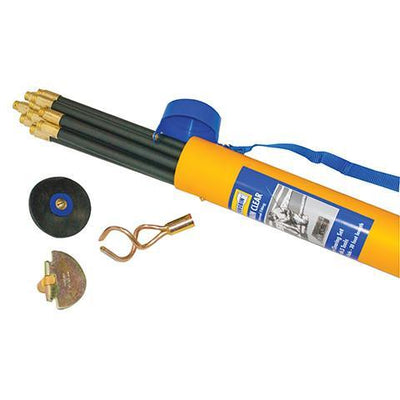Black 10 Drain Rod Set (Lockfast) - Orbit - Drain Cleaning & Testing - Lapwing UK