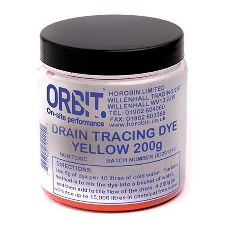 Drain Test Dye - Orbit - Drain Cleaning & Testing - Lapwing UK