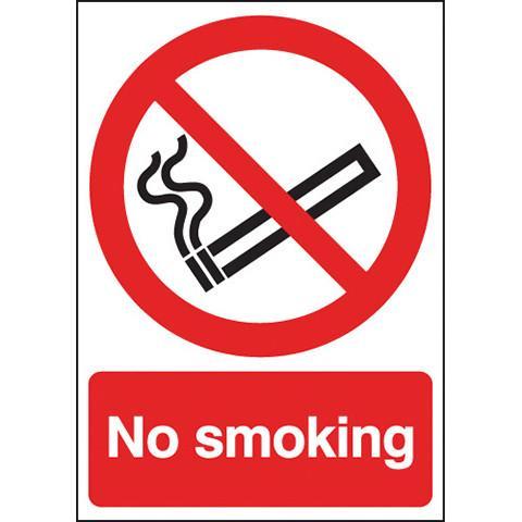 Safety Signs No Smoking - Orbit - Safety Signage - Lapwing UK