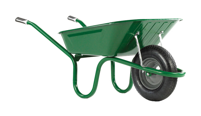 Haemmerlin Green 90L Wheelbarrow - Orbit - Materials Handling - Lapwing UK