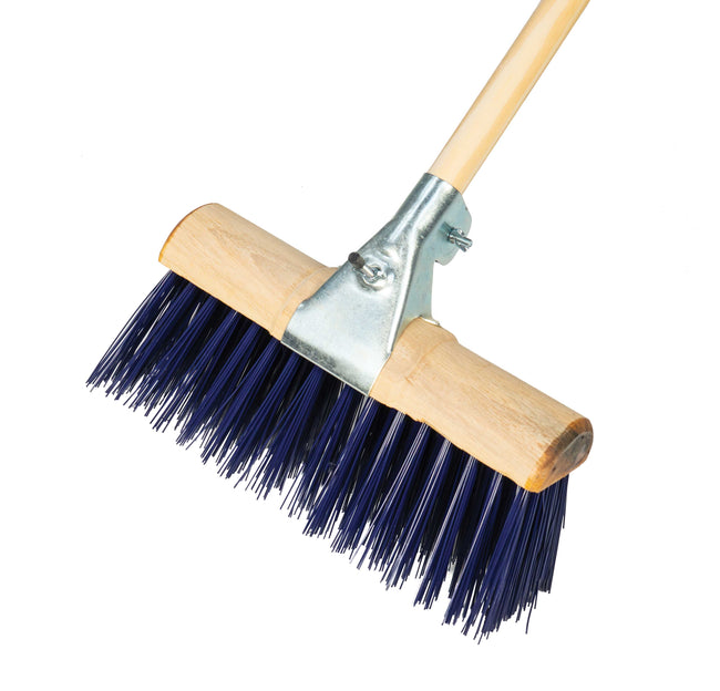 PVC Scavenger Broom With Metal Clasp - Orbit - Brooms - Lapwing UK