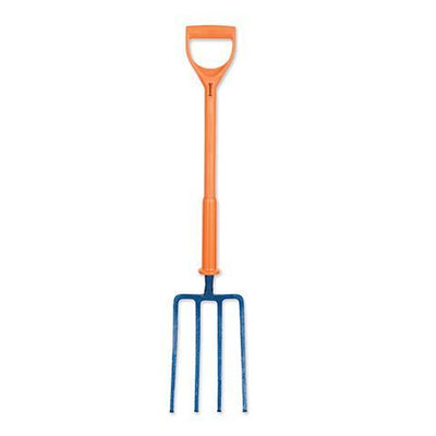 Poly Fibre Insulated Shock-Pro Range Heavy Contractors Fork - Orbit - Insulated Shovels & Tools - Lapwing UK