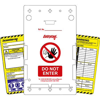 Excavation Tag Kits - Orbit - Safety Signage - Lapwing UK
