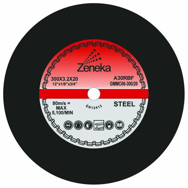 Zeneka Metal Cutting Discs - Zeneka - Abrasives, Cutting & Grinding - Lapwing UK