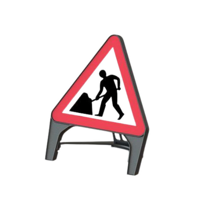 Plastic Road Sign - Men At Work - Orbit - Temporary Road Signs - Lapwing UK