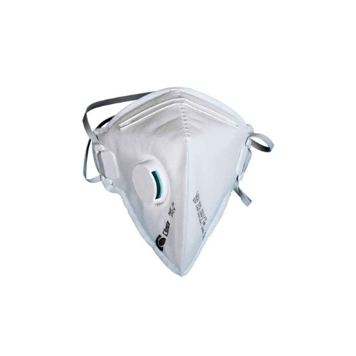Climax FFP3V Fold Flat Dust Mask - Azured - Respiratory protection - Lapwing UK