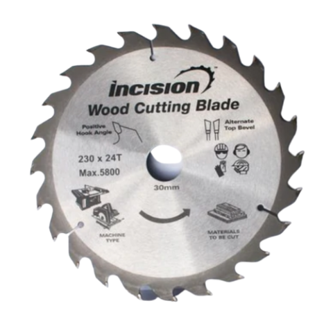 Incision Pro Grade Carbide Tipped Saw Blade (VARIOUS SIZES) - Incision - Breaking, Drilling & Sawing - Lapwing UK