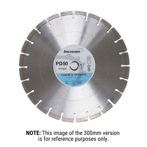 PD10 Incision Placed Diamond Blade For Concrete (VARIOUS SIZES) - Incision - Diamond Tools - Lapwing UK