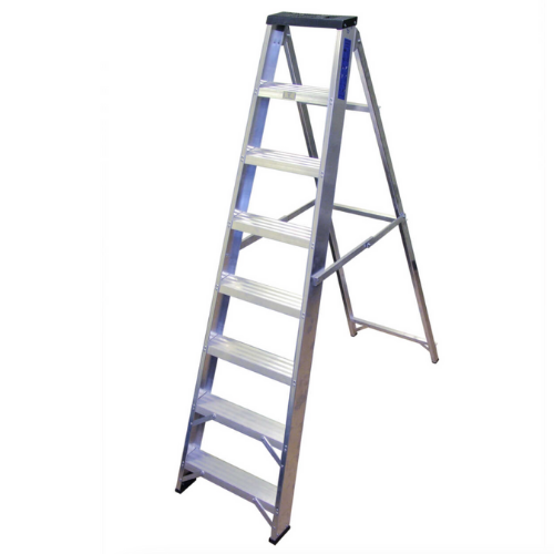 8 Tread Aluminium Step Ladder - Orbit - Hand Tools - Builders - Lapwing UK