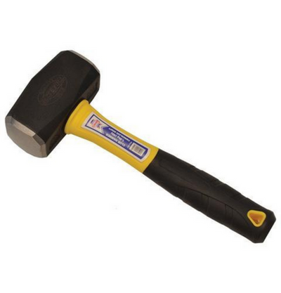 Lump Hammer - 4lb with Fibreglass Handle - Orbit - Hand Tools - Builders - Lapwing UK