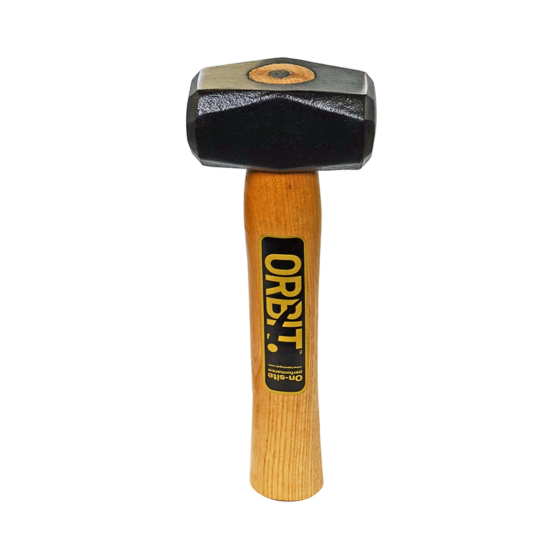 Lump Hammer - Wooden Handle 4lb - Orbit - Hand Tools - Builders - Lapwing UK