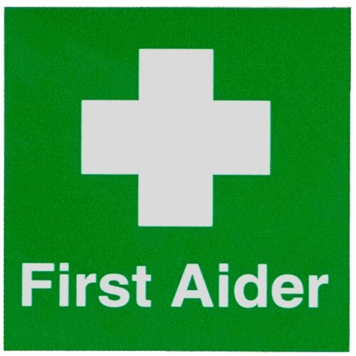First Aid Helmet Stickers